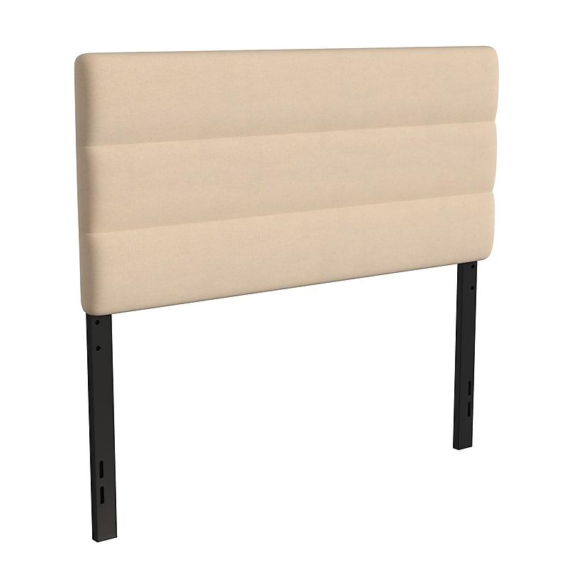 Flash Furniture Paxton Full Fabric Headboard, Cream (TW3WLHB21WF) image 1