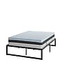 Flash Furniture Leo Platform Bed Frame with 10" Pocket Spring Mattress and 3" Memory Foam Topper, Full (XUBD10PSM3M35F)~#|#~sp175481813_sc7
