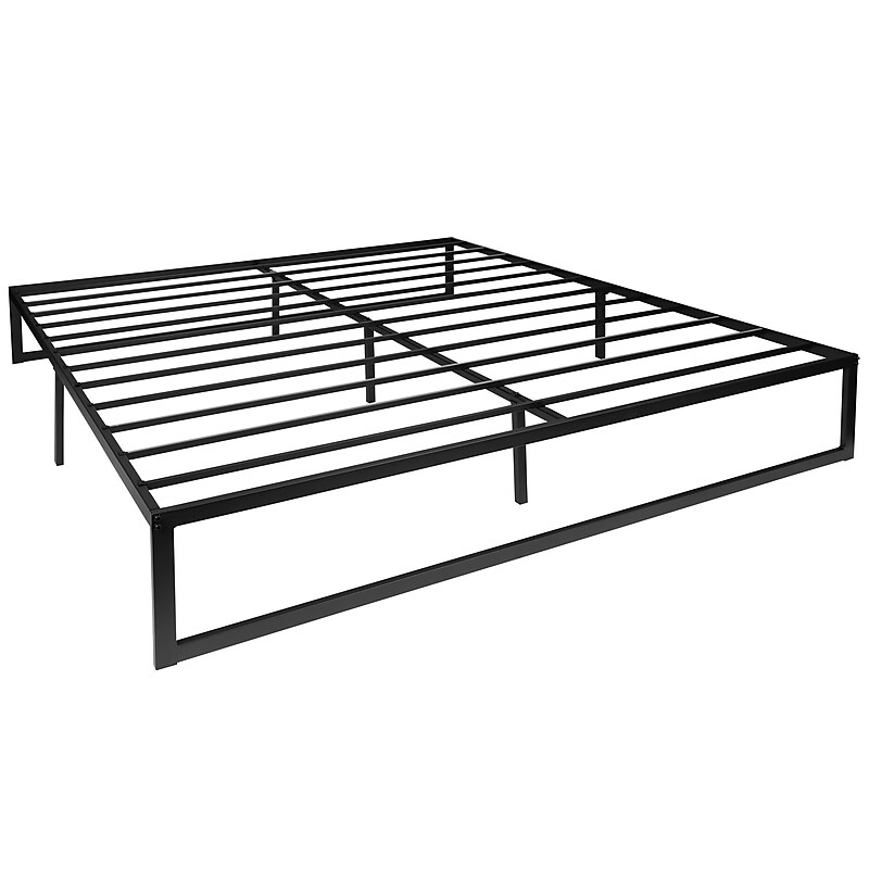 Flash Furniture Bentley Universal 14" Platform Bed Frame, King (MPXUBD10001KBK) image 1