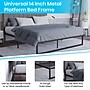 Flash Furniture Bentley Universal 14" Platform Bed Frame, King (MPXUBD10001KBK)~#|#~sp175482787_sc7