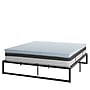Flash Furniture Leo Platform Bed with 10" Pocket Spring Mattress and 2" Memory Foam Topper, King (XUBD10PSM2M35K)~#|#~sp175484022_sc7