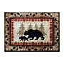 Flash Furniture Ursus Collection 4' x 5' Rectangle Area Rug, Machine Made, Olefin/Jute, Brown (KPRGB394045BN)~#|#~sp175485241_sc7