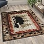 Flash Furniture Ursus Collection 4' x 5' Rectangle Area Rug, Machine Made, Olefin/Jute, Brown (KPRGB394045BN)~#|#~sp175485291_sc7