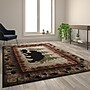 Flash Furniture Ursus Collection 6' x 9' Rectangle Area Rug, Machine Made, Olefin/Jute, Brown (KPRGB394069BN)~#|#~sp175487272_sc7