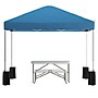 Flash Furniture Outdoor Bundle, Portable Tailgate, 4 Piece (JJGZ10PKG103BL)~#|#~sp175488282_sc7