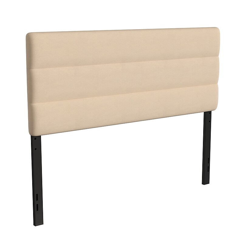 Flash Furniture Paxton Queen Fabric Headboard, Cream (TW3WLHB21WQ) image 1