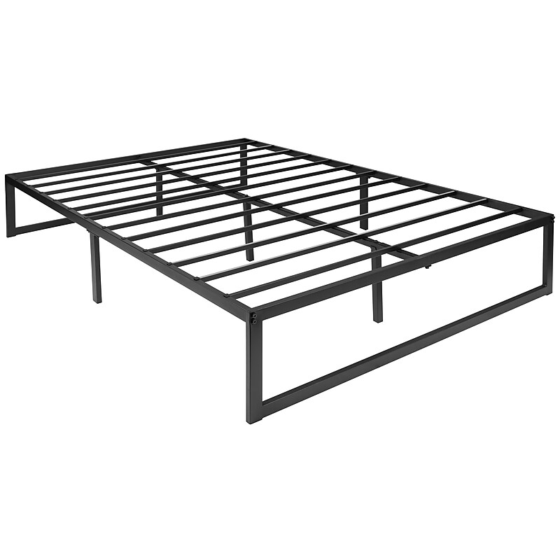 Flash Furniture Bentley Universal 14" Platform Bed Frame, Full (MPXUBD10001FBK) image 1
