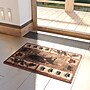 Flash Furniture Vassa Collection 2' x 3' Rectangle Area Rug, Machine Made, Olefin/Jute, Brown (OKRRG111423BN)~#|#~sp175519142_sc7