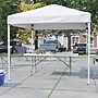 Flash Furniture Outdoor Bundle, Tailgate Tent Set, 2 Piece (JJGZ88183ZWH)~#|#~sp175519437_sc7