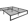 Flash Furniture Bentley Universal 14" Platform Bed Frame, Queen (MPXUBD10001QBK)~#|#~sp175684785_sc7
