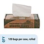 AbilityOne Controlled Life Cycle 13 Gallon Industrial Trash Bag, 30" x 24", Low Density, 0.7 mil, White, 120 Bags/BX (DGB13M120)~#|#~sp176152782_sc7