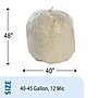 AbilityOne HDPE ProPerformance 40-45 Gallon Industrial Trash Bag, 40"x48", High Density, 12 mic, Natural, 250 Bags/BX, 10 Rolls~#|#~sp176152910_sc7