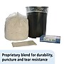 AbilityOne 33 Gallon Industrial Trash Bag, 33" x 39", Low Density, 0.7 mil, Clear, 125 Bags/Box (8105011839768)~#|#~sp176152929_sc7
