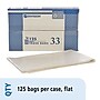 AbilityOne 33 Gallon Industrial Trash Bag, 33" x 39", Low Density, 0.7 mil, Clear, 125 Bags/Box (8105011839768)~#|#~sp176152954_sc7