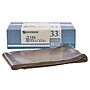AbilityOne 33 Gallon Industrial Trash Bag, 33" x 39", Low Density, 1.22 mil, Dark Brown, 125 Bags/Box (8105011839769)~#|#~sp176152963_sc7