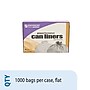 AbilityOne 7-10 Gallon Industrial Trash Bag, 24" x 24", High Density, 8 mic, Natural, 1000 Bags/Box (8105015171363)~#|#~sp176152970_sc7