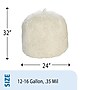 AbilityOne Envision LLDPE 12-16 Gallon Industrial Trash Bag, 24" x 32", Low Density, 0.35 mil, Clear, 500 Bags/Box (LD1216L)~#|#~sp176152993_sc7