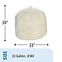 AbilityOne Envision LLDPE 33 Gallon Industrial Trash Bag, 33" x 39", Low Density, 1.3 mil, Clear, 100 Bags/Box (LD33XH 33X39)~#|#~sp176153007_sc7