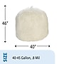 AbilityOne Envision LLDPE 40-45 Gallon Industrial Trash Bag, 40" x 48", Low Density, 0.8 mil, Clear, 125 Bags/BX (8105015171362)~#|#~sp176153053_sc7