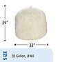 AbilityOne Envision LLDPE 33 Gallon Industrial Trash Bag, 33" x 39", Low Density, 0.8 mil, Clear, 250 Bags/Box (8105015171353)~#|#~sp176153110_sc7
