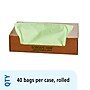 Stout EcoSafe-6400 -48 Gallon Industrial Trash Bag, 42" x 48", Low Density, .85 mil, Green, 40 Bags/Box (STOE4248E85)~#|#~sp176153133_sc7