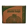 Stout Controlled Life Cycle 13 Gallon Compostable Industrial Trash Bag, 24" x 30", Low Density, White, 120 Bags/Box, 3 Rolls~#|#~sp176153165_sc7