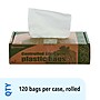 Stout Controlled Life Cycle 13 Gallon Compostable Industrial Trash Bag, 24" x 30", Low Density, White, 120 Bags/Box, 3 Rolls~#|#~sp176153273_sc7