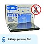 Stout Insect Repellent 45 Gallon Industrial Trash Bag, 45" x 33", Low Density, 2 mil, Black, 65 Bags/Box (STOP4045K20)~#|#~sp176153286_sc7