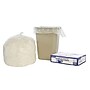 AbilityOne Natl Industries Coreless High-Density Can Liners, 30 Gallon,10 Microns, 30" x 37", Natural, 500/Carton (NIBH303710C)~#|#~sp176153348_sc7