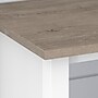 Bush Furniture Mayfield 30"H 3-Shelf Cube Bookcase, Pure White/Shiplap Gray (MAB145GW2-03)~#|#~sp176322718_sc7