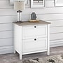 Bush Furniture Mayfield 2-Drawer Lateral File Cabinet, Letter/Legal, Pure White/Shiplap Gray, 30.79" (MAF131GW2-03)~#|#~sp176322796_sc7