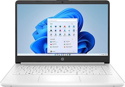 2022 Newest HP Stream 14u0022 HD Display, Intel Celeron N4120 Processor, 4GB Memory - 64GB eMMC ,WiFi ,Bluetooth, Type-C, 802.11AC , Win10 S - Snowflake White
