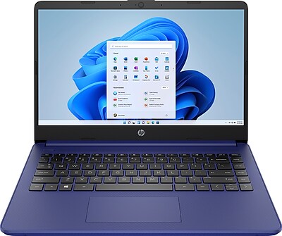 HP 14u0022 (64GB SSD, Intel Celeron N, 1.1 GHz, 4GB) Laptop - Indigo