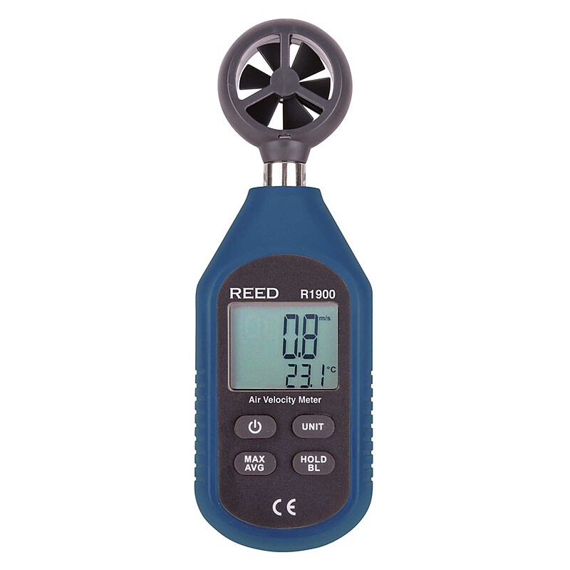 Reed Air Velocity Meter, Compact Series (R1900) image 1