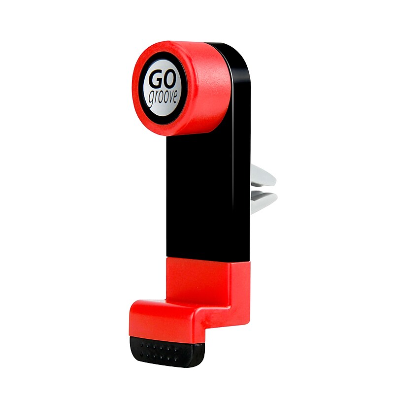 Gogroove Cell Phone Car Vent Mount, Black and Red (4601689) image 1