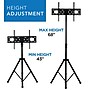 Mount-It! Metal Tripod TV Stand, Screens up to 70", Black (MI-874)~#|#~sp17662838_sc7