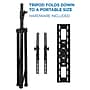 Mount-It! Metal Tripod TV Stand, Screens up to 70", Black (MI-874)~#|#~sp17662840_sc7