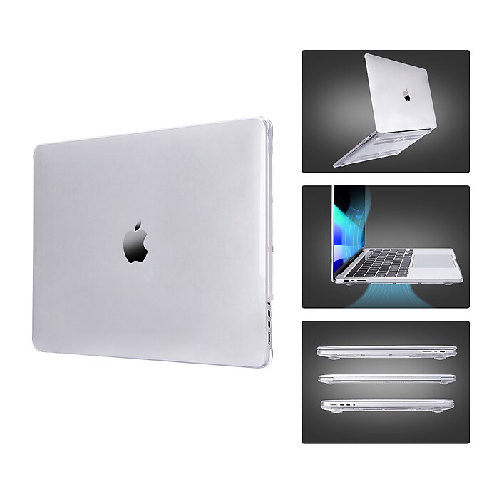 Techprotectus Laptop Case with Keyboard Cover and Screen Protector Clear Plastic TP CYCL MP14ST Staples