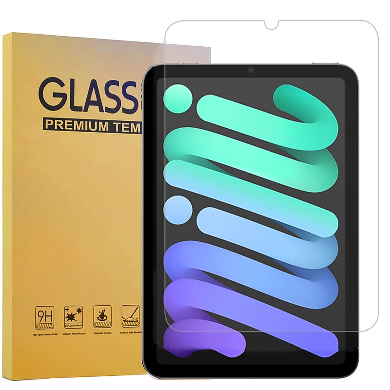 TechProtectus Scratch-Resistant Tempered Glass Screen Protector for iPad Mini 6 (TP-IPSP-M6) image 1