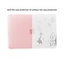 Techprotectus Laptop Case with Keyboard Cover and Screen Protector, Rose Quartz, Plastic (TP-RQ-K-MP13M1)~#|#~sp176718262_sc7