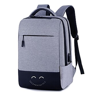 Techprotectus Laptop Backpack, Gray, Nylon (TP-GY-BP15)