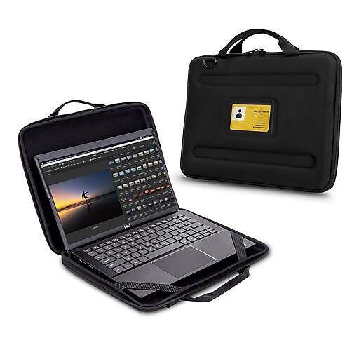 Techprotectus Carrying Laptop Case, Black, Vinyl (TP-BK-CC14) | Staples