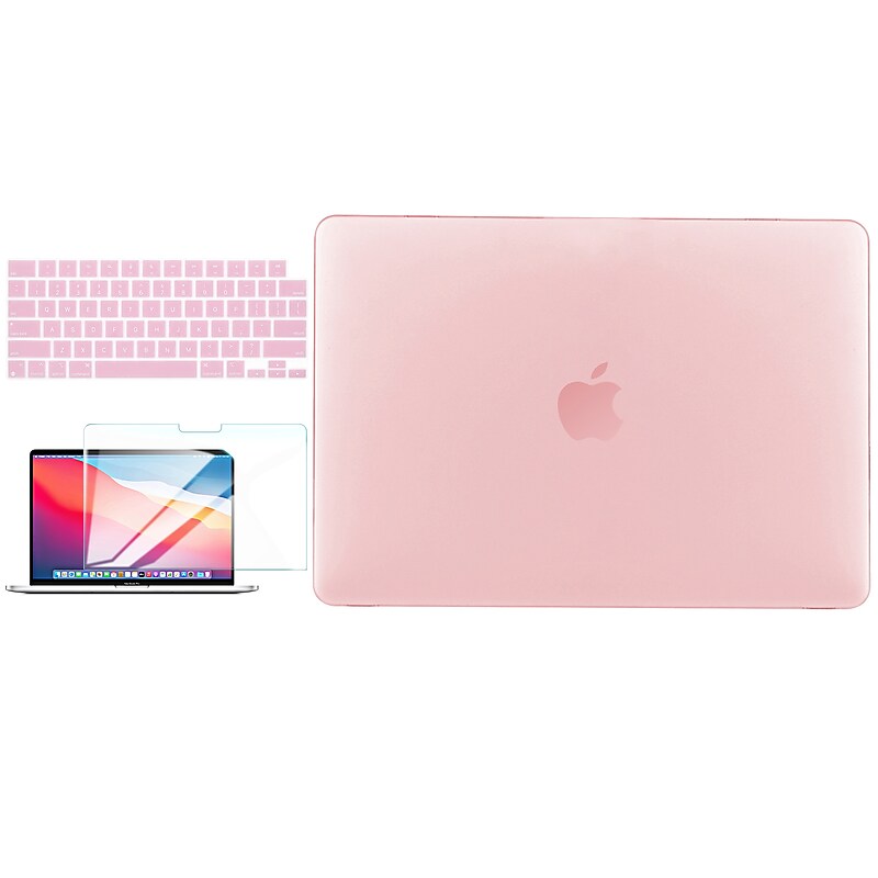 Techprotectus Laptop Case with Keyboard Cover and Screen Protector, Pink, Plastic (TP-RQ-K-MP16M1X) image 1
