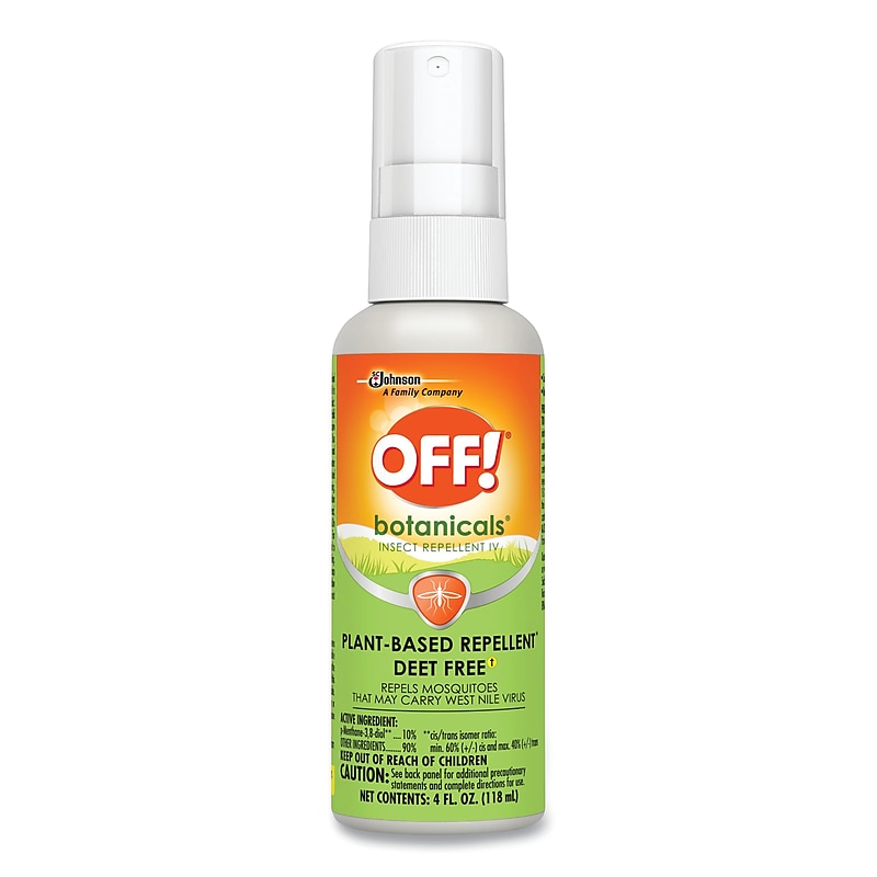 OFF! Botanicals Insect Repellent, 4 oz. Bottle, 8/Carton (SJN694971) image 1