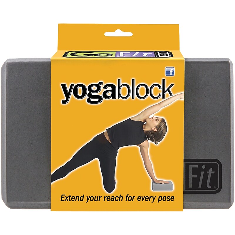 GoFit Yoga Block (GOFGFYBGY) image 1
