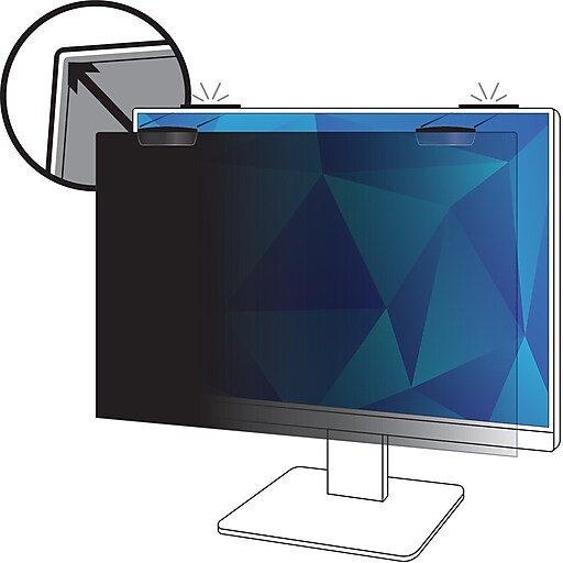 3M™ Privacy Filter for 23.8 in Full Screen Monitor with 3M™ COMPLY