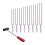 Supertek Tuning Forks With Hammer, 10/Set (SKFPH36126)~#|#~sp176804701_sc7