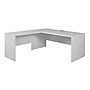 Regency Niche Mod 61" L-Desk Shell, White Wood Grain (NLDS612838WH)~#|#~sp17682311_sc7