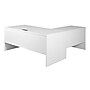 Regency Niche Mod 61" L-Desk Shell, White Wood Grain (NLDS612838WH)~#|#~sp17682312_sc7