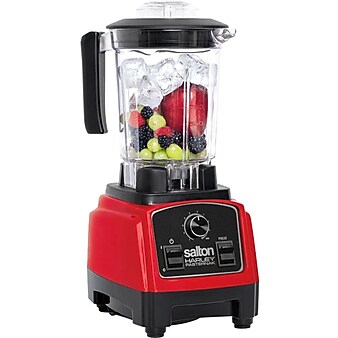 Salton 1.2L Table Top Blender, Red (BL1638R)